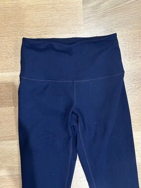 Zella Navy Blue High Waisted Leggings XS Workout Yoga Activewear